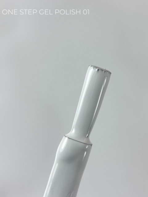 TOUCH One Step Gel Polish 01 – biały jednofazowy lakier hybrydowy 3w1, 9 ml
