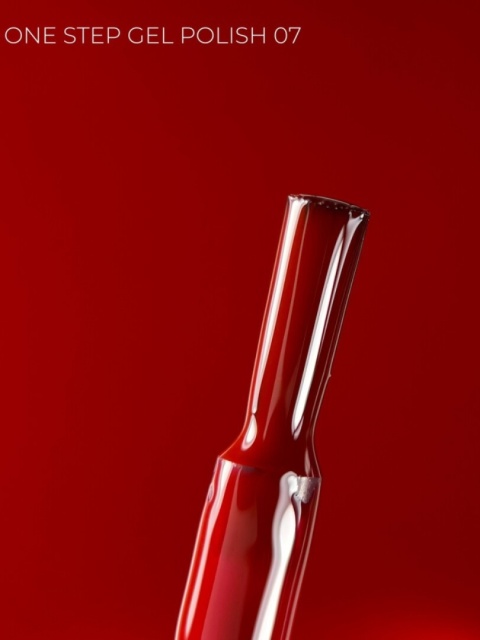TOUCH One Step Gel Polish 07 - czerwony klasyczny jednofazowy lakier hybrydowy 3w1, 9 ml