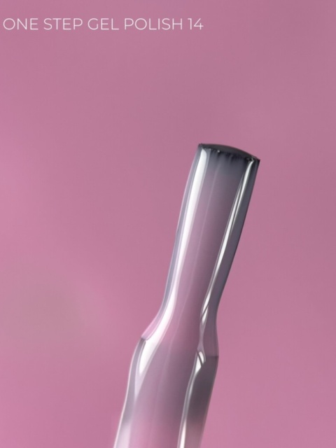 TOUCH One Step Gel Polish 14 - mleczny różowy jednofazowy lakier hybrydowy 3w1, 9 ml