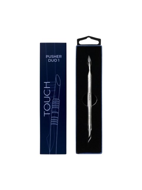 TOUCH Profesjonalne kopytko do skórek Pusher Duo 1 (okrągły pusher+"patyczek pomarańczowy")