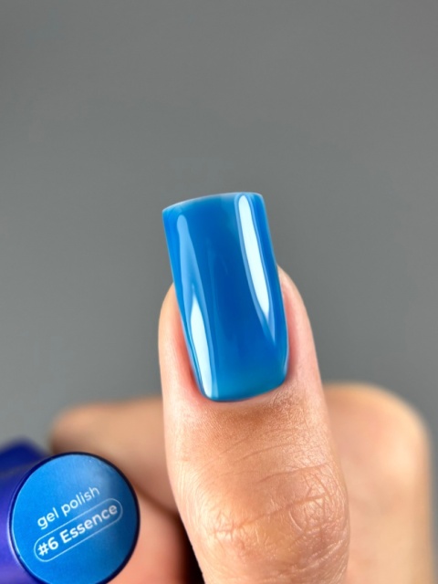 TOUCH Alchemy gel polish 06 Essence - niebieski przezroczysty lakier hybrydowy, 9 ml