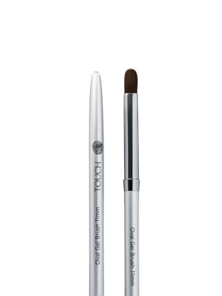 TOUCH Brush Oval - owalny pędzelek do żelu 11 mm