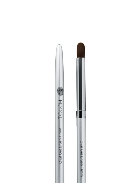 TOUCH Brush Oval - owalny pędzelek do żelu 11 mm