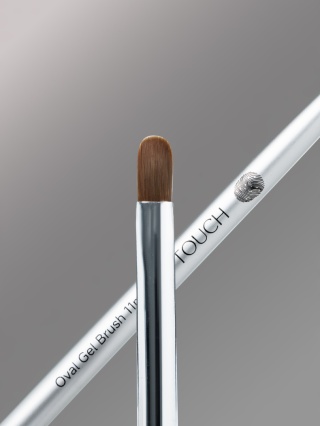 TOUCH Brush Oval - owalny pędzelek do żelu 11 mm