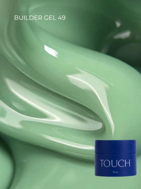 TOUCH Builder gel 49 - szałwiowo-miętowy żel budujący, 15 ml