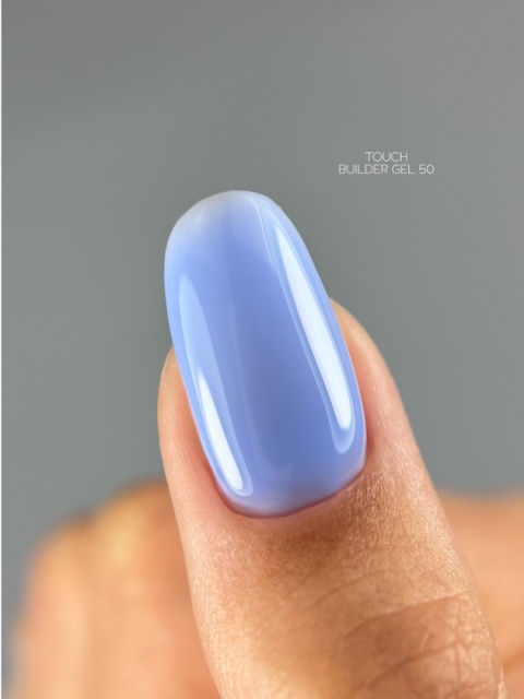 TOUCH Builder gel 50 - chłodny błękitny żel budujący, 15 ml