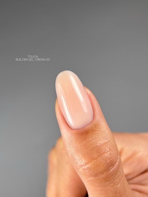 TOUCH Builder gel Crema 03 - jasnobeżowy żel budujący, 30 ml