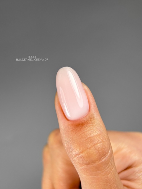 TOUCH Builder gel Crema 07 - mleczno-różowy żel budujący, 30 ml