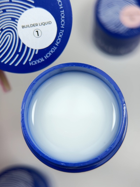 TOUCH Builder liquid 01 - biały mocny żel o płynnej koncystencji, 50 ml