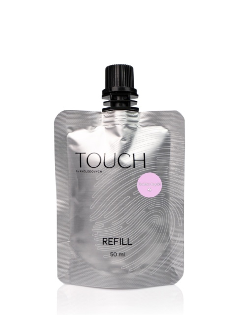 TOUCH Builder liquid 04 - różowy mocny żel o płynnej koncystencji, 50 ml