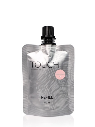 TOUCH Builder liquid 06 - brzoskwiniowy mocny żel o płynnej koncystencji, 50 ml