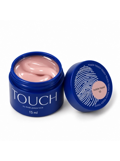 TOUCH Builder liquid 10 - naturalny mocny żel o płynnej koncystencji, 15 ml