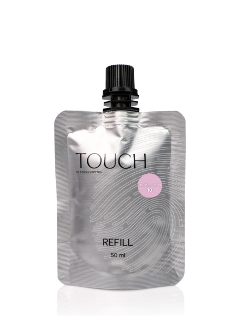 TOUCH Builder liquid 10 - naturalny mocny żel o płynnej koncystencji, 50 ml