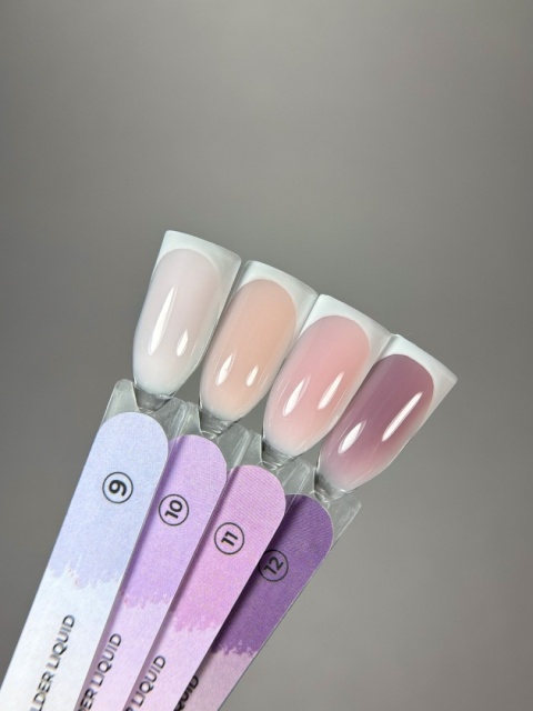 TOUCH Builder liquid 11 - różowo-beżowy mocny żel o płynnej koncystencji, 15 ml
