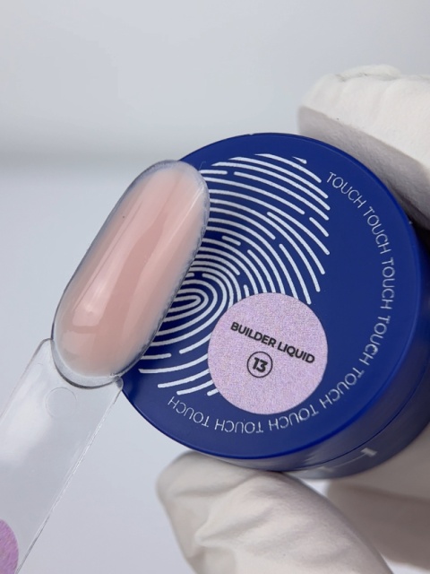 TOUCH Builder liquid 13 - jasno-beżowy mocny żel o płynnej koncystencji, 50 ml