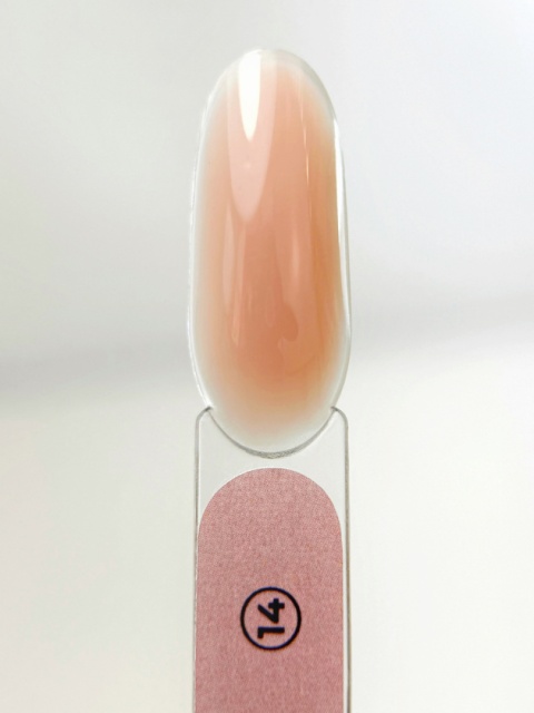 TOUCH Builder liquid 14 - beżowo-brzoskwiniowy mocny żel o płynnej koncystencji, 50 ml