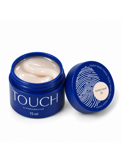 TOUCH Builder liquid 21 - waniliowy mocny żel o płynnej koncystencji, 15 ml