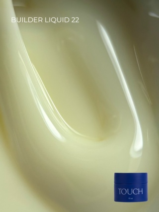 TOUCH Builder liquid 22 - jasno-limonkowy mocny żel o płynnej koncystencji, 15 ml