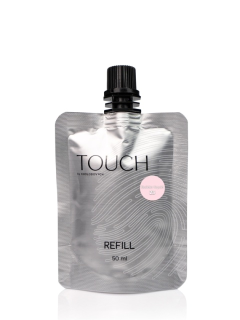 TOUCH Builder liquid 23 - bladoróżowy mocny żel o płynnej koncystencji, 50 ml