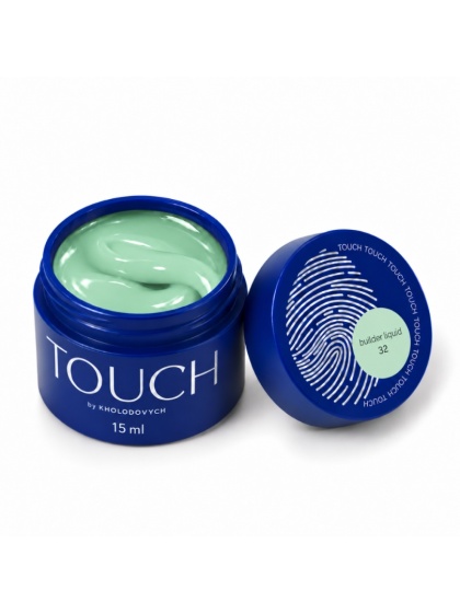 TOUCH Builder liquid 32 - szałwiowo-miętowy mocny żel o płynnej koncystencji, 15 ml