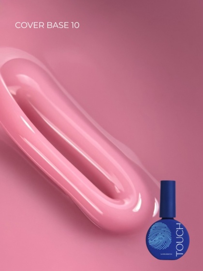 TOUCH Cover base 10 - chłodna różowa baza hybrydowa, 13 ml