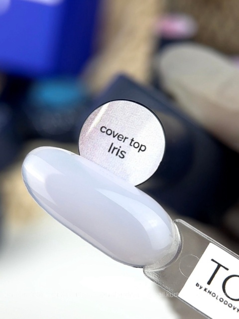 TOUCH Cover top 14 Iris - fioletowy półprzezroczysty top hybrydowy, 13 ml
