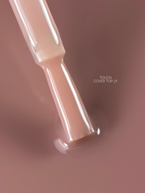 TOUCH Cover top 21 - chłodny beżowy (taupe) top hybrydowy, 7 ml