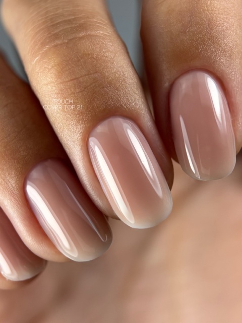 TOUCH Cover top 21 - chłodny beżowy (taupe) top hybrydowy, 7 ml