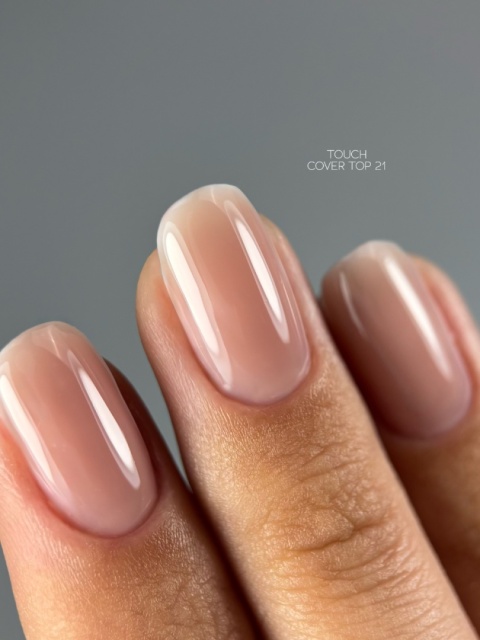 TOUCH Cover top 21 - chłodny beżowy (taupe) top hybrydowy, 7 ml