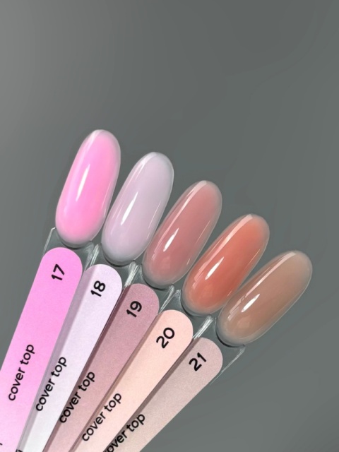 TOUCH Cover top 21 - chłodny beżowy (taupe) top hybrydowy, 7 ml