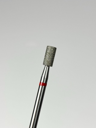TOUCH Frez diamentowy walec czerwony 3 mm