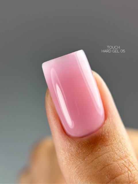 TOUCH Hard gel 05 - delikatno-rózowy płynny żel budujący, 15 ml