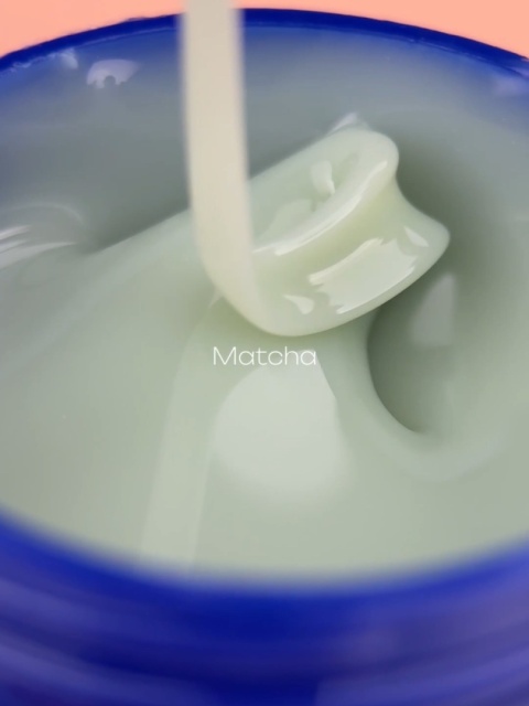 TOUCH Liquid polygel Matcha - zgaszono-zielony półprzezroczysty płynny akrylożel, 15 ml