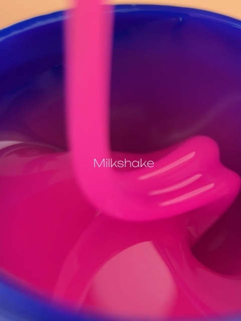TOUCH Liquid polygel Milkshake - neonowo-różowy półprzezroczysty płynny akrylożel, 15 ml