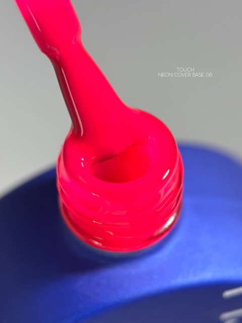 TOUCH Neon base 06- fuksjowa neonowa baza hybrydowa, 13 ml