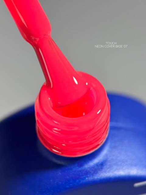 TOUCH Neon base 07- różowa neonowa baza hybrydowa, 13 ml