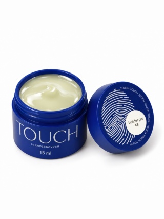 Żel budujący TOUCH Builder gel 48 Melt Butter - żel budujący o mleczno-żółtym, maślanym odcieniu, 15 ml