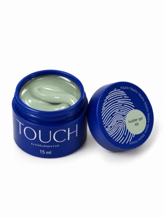Żel budujący TOUCH Builder gel 49 - szałwiowo-miętowy, 15 ml