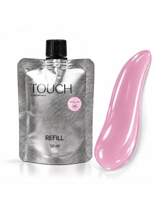 TOUCH Builder liquid 04 - różowy mocny żel o płynnej koncystencji, 50 ml