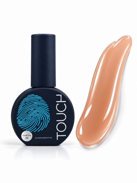 TOUCH Cover top 06 Warm - kryjący top hybrydowy o delikatnym, ciepłym beżowym odcieniu, 7 ml