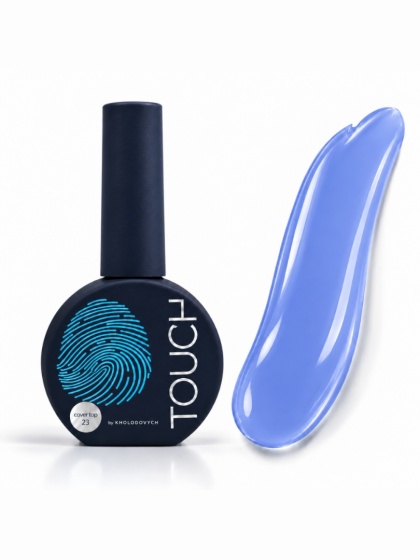 TOUCH Cover top 23 - chłodny błękitny top hybrydowy, 13 ml