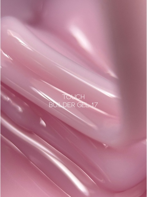 Żel budujący TOUCH Builder Gel 17 Sugar - mlecznoróżowy, 50 ml