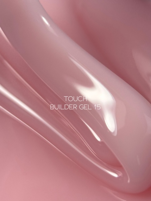Żel budujący TOUCH Builder gel 15 Raf - zgaszono-różowy, 50 ml
