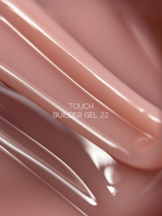 Żel budujący TOUCH Builder gel 22 Sand - intensywny beż, 50 ml
