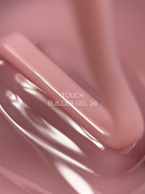 Żel budujący TOUCH Builder gel 24 Frappe - beżowo-nudowy, 50 ml