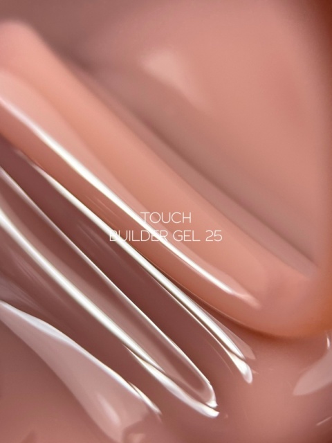 Żel budujący TOUCH Builder gel 25 Coffee cream - ciemnobeżowy, 50 ml