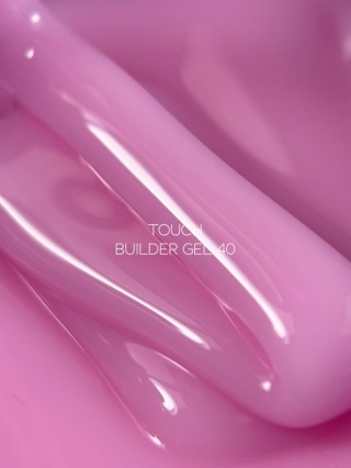 Żel budujący TOUCH Builder gel 40 Candy cotton - chłodno-rózowy, 50 ml